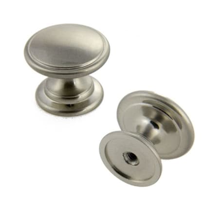 Crown 1-1/4" Cabinet Knob Satin Nickel Finish CHK80980SN